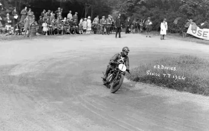 Framed Print : HRD, HR Davies during 1926 Isle of Man Senior TT race, Ramsey Hairpin 1926 Framed Print : HRD, HR Davies during 1926 Isle of Man Senior TT race, Ramsey Hairpin 1926