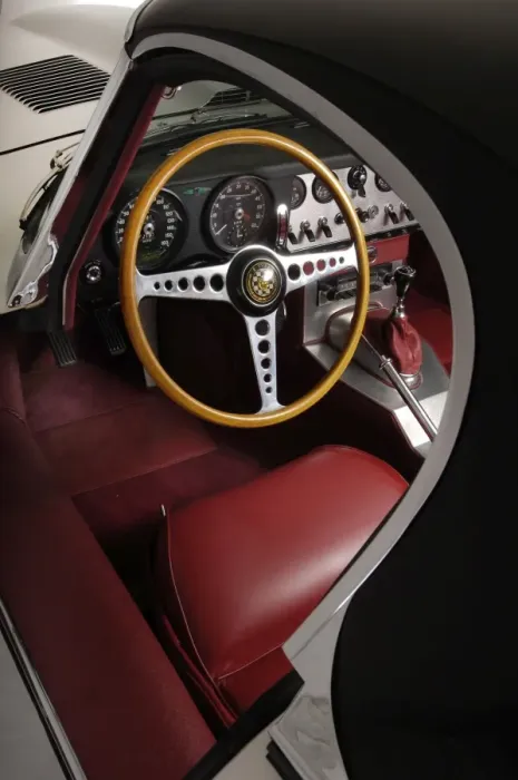 Framed Print : Jaguar E type 1961