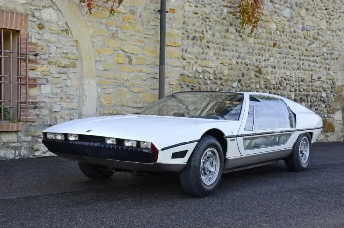 Framed Print : Lamborghini Marzal 1967