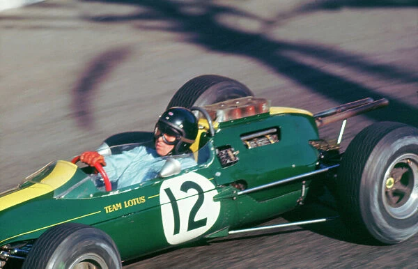 Lotus 25, Jim Clark, during Monaco Grand Prix 1964