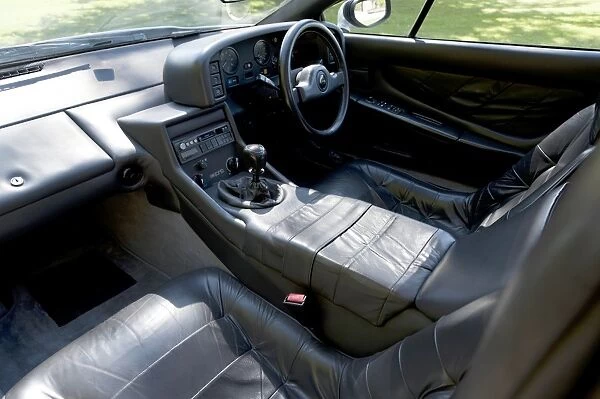 Lotus Esprit 1989. Lotus Esprit interior 1989