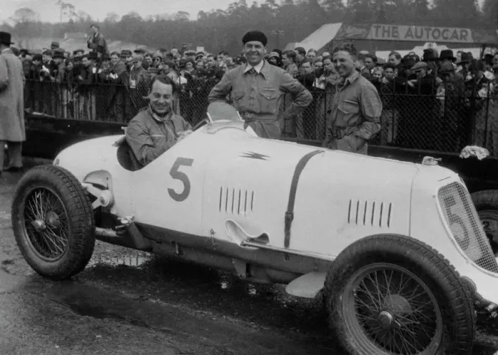 Framed Print : Maserati -Straight 8cm 2. 9 1934 at Brooklands International Trophy, which he won Framed Print : Maserati -Straight 8cm 2. 9 1934 at Brooklands International Trophy, which he won