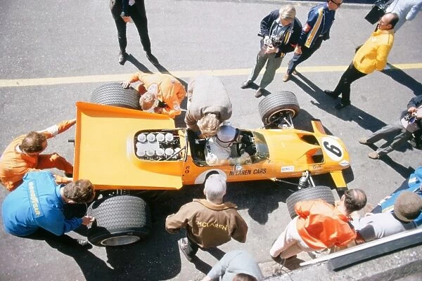 McLaren M74, Bruce McLaren, 1969 British Grand Prix