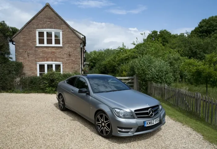 Framed Print : Mercedes Benz C-class 250 Cdi Coupe AMG Sport Framed Print : Mercedes Benz C-class 250 Cdi Coupe AMG Sport