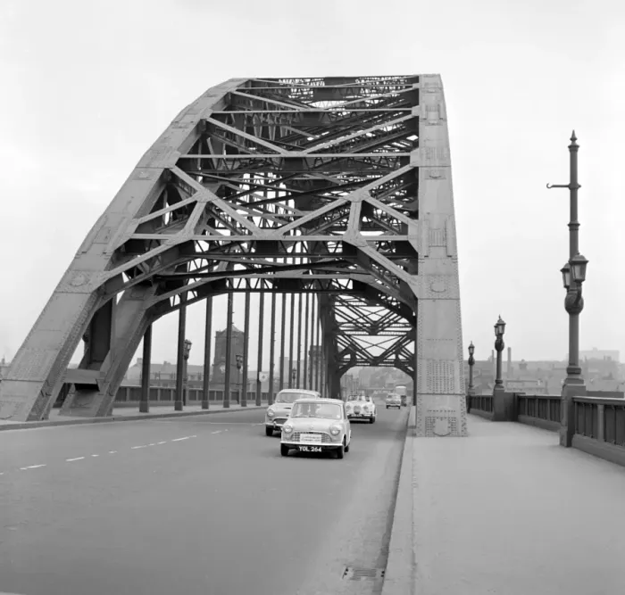Framed Print : A Mini on the 1959 Mobil Economy Run
