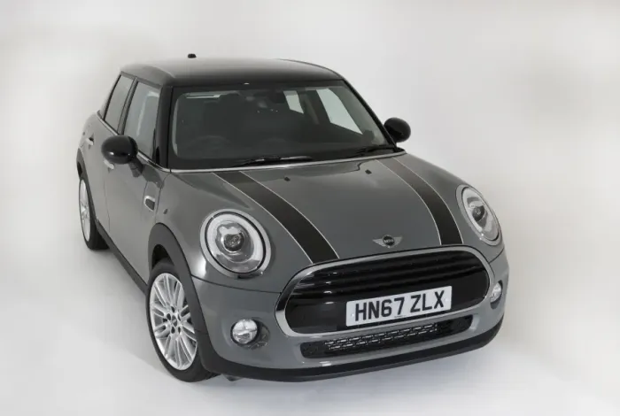 Framed Print : Mini Cooper 5 door 2017