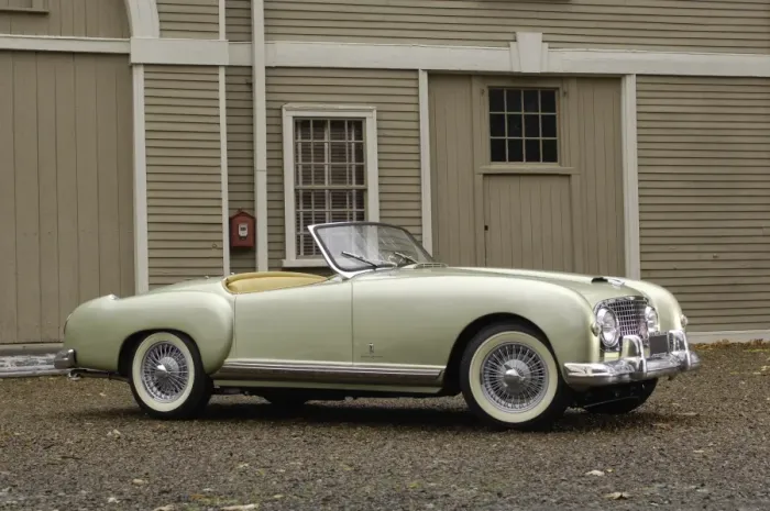 Framed Print : Nash Healey 1953