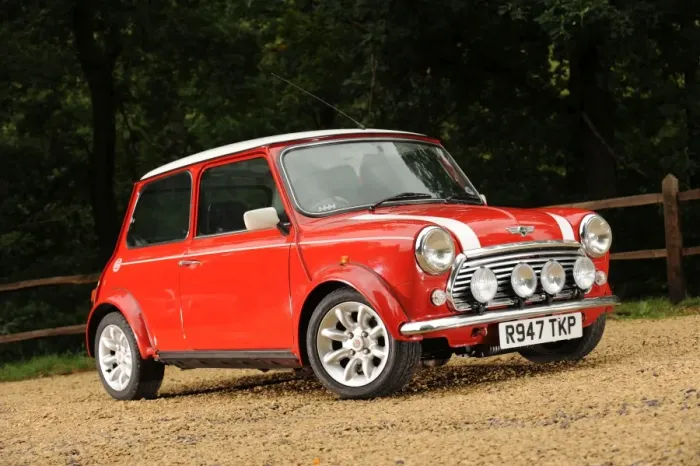 Framed Print : Rover Mini Cooper