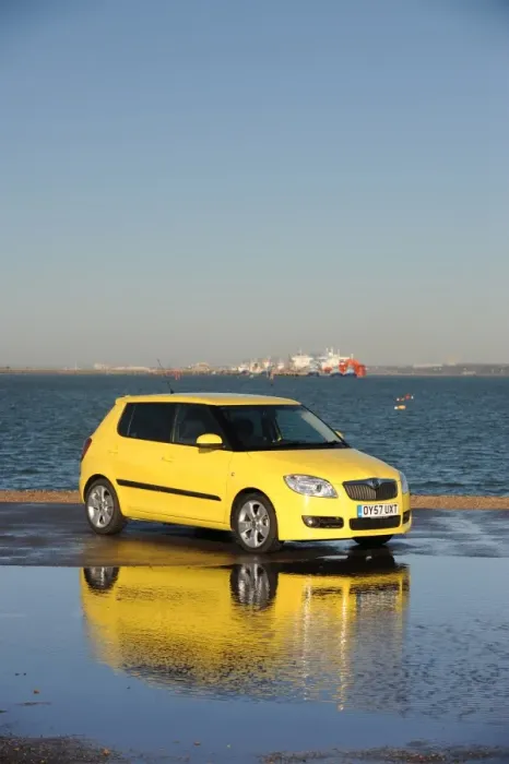 Framed Print : SKODA Fabia 2007 Framed Print : SKODA Fabia 2007