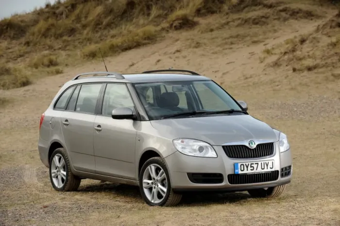 Framed Print : Skoda Fabia estate