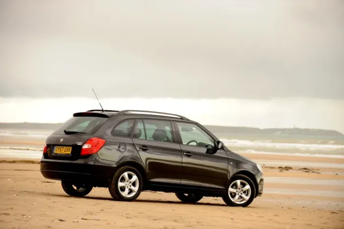 Framed Print : Skoda Fabia estate