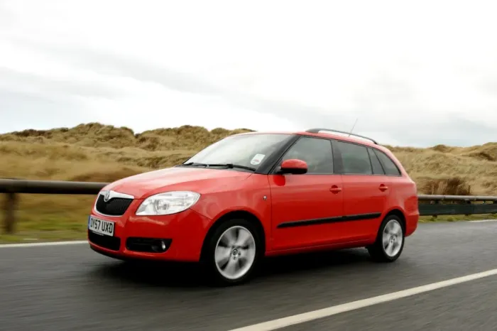 Framed Print : Skoda Fabia estate