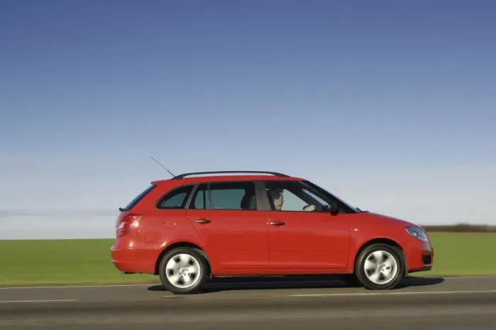 Framed Print : Skoda fabia estate