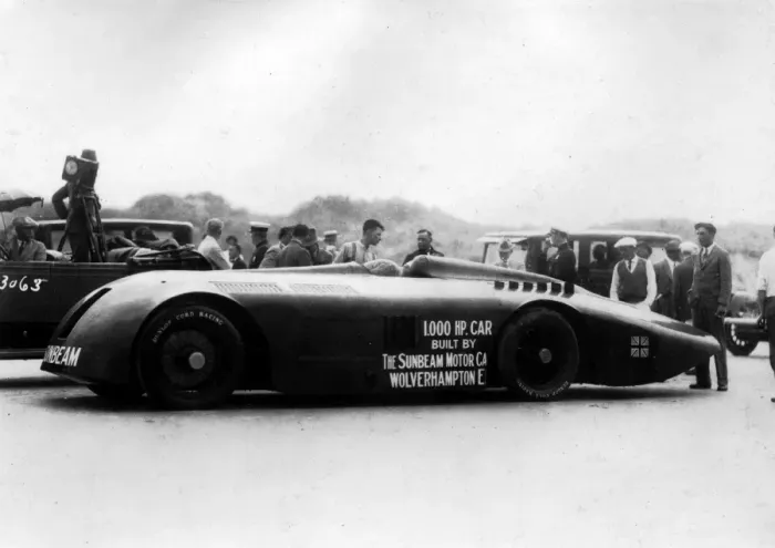 Framed Print : Sunbeam 1000hp