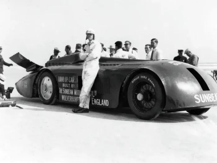 Framed Print : Sunbeam 1000hp World Land speed record attempt at Daytona 1927
