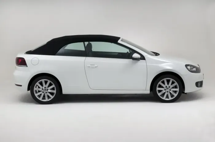 Framed Print : Volkswagen Golf Convertible 2011