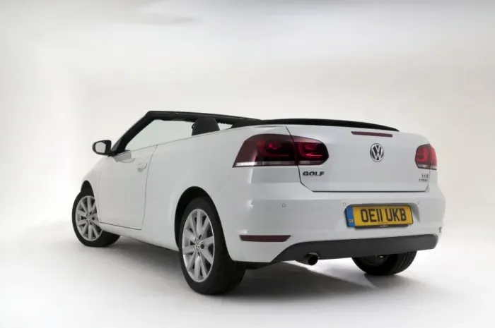Framed Print : Volkswagen Golf Convertible 2011