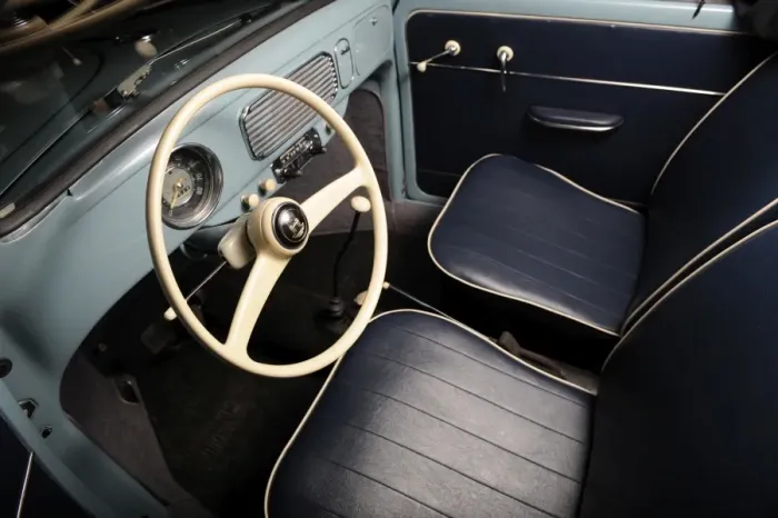 Framed Print : VW Beetle 1957