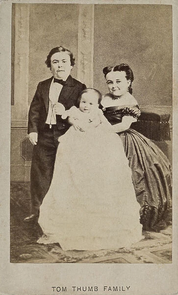 CHARLES S. STRATTON, c1864. Charles S. Stratton (1838-1883), known as General Tom Thumb