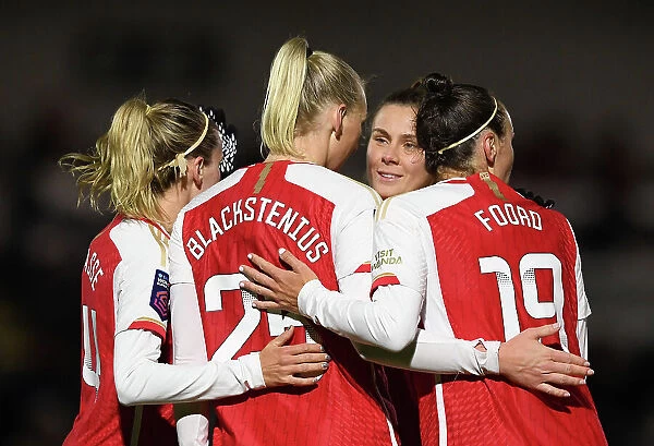 Arsenal Women Triumph Over Bristol City in FA WSL Cup: Stina Blackstenius Scores Third Goal