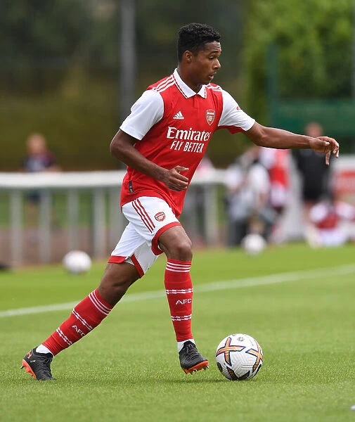 Arsenal's Reuell Walters Trains Against Ipswich Town in Pre-Season 2022-23