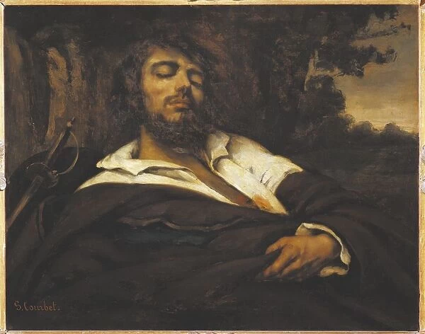 Austria, Vienna, The Wounded Man, oil on canvas