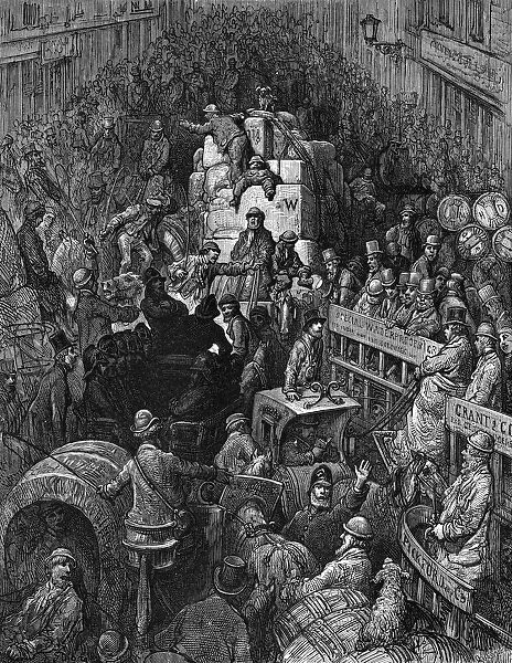 A City Thoroughfare : From Gustave Dore and Blanchard Jerrold London: A