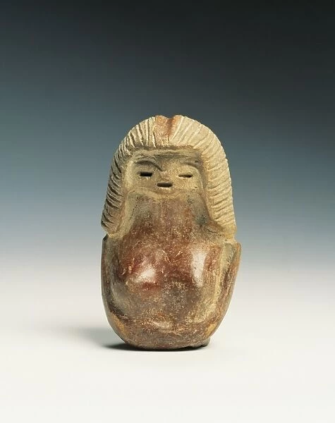 Female statuette from Valdivia culture, terracotta