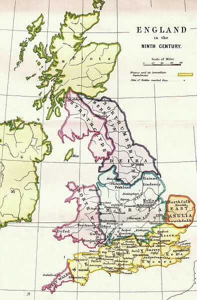 England in the Ninth Century