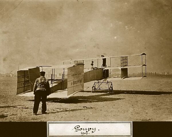 Goupy I. 2nd October 1908: Ambroise Goupys Goupy I the worlds first full-size