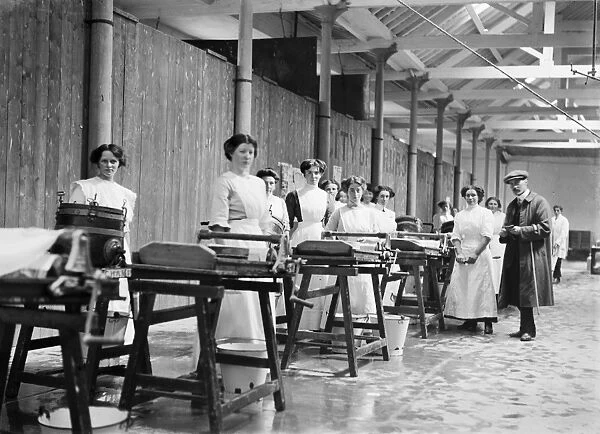 The Cornwall County Council Dairy School, Truro. Around 1920