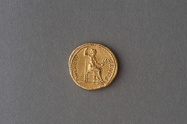 Aureus of Tiberius (gold)