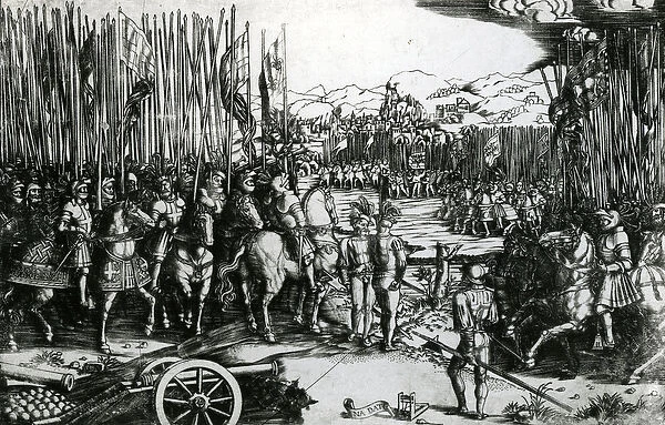 The Battle of Ravenna (engraving)