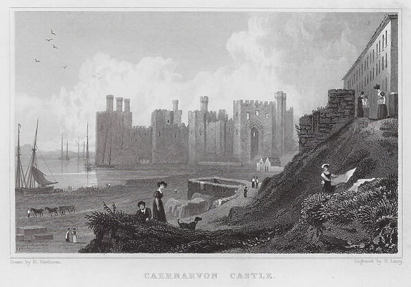 Caernarvon Castle (engraving)