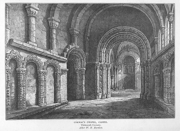 Cormacs Chapel, Cashel (engraving)