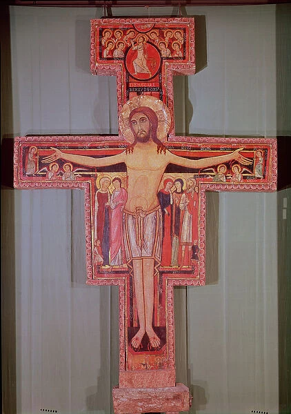 The Crucifix of St. Damian (painted wood)