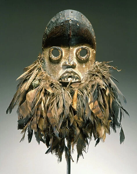 Dan Mask, Liberia (wood and feathers)