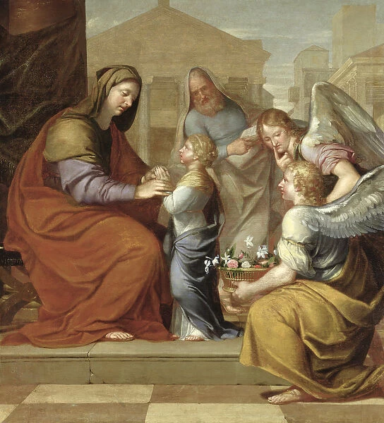 The Education of the Virgin, 1658 (oil on canvas)