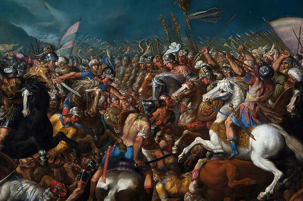 The Fight between Scipio Africanus and Hannibal