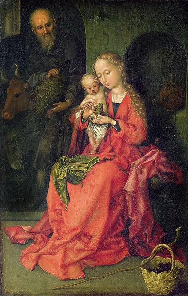The Holy Family, c. 1480-90 (oil on panel)