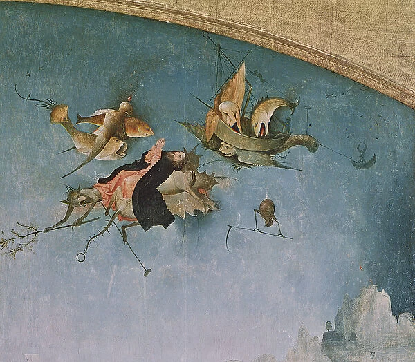Detail of the left-hand panel, from the Triptych of the Temptation of St. Anthony