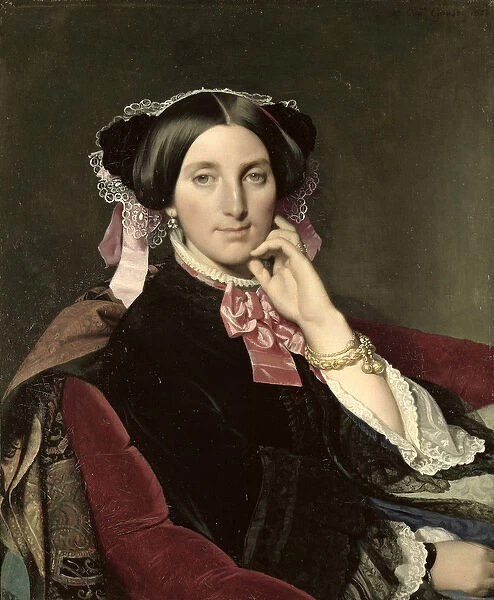Madame Gonse, 1852 (oil on canvas)