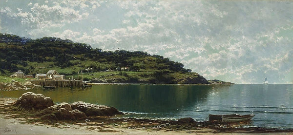 Along the Maine Coast, c. 1885 (oil on canvas)