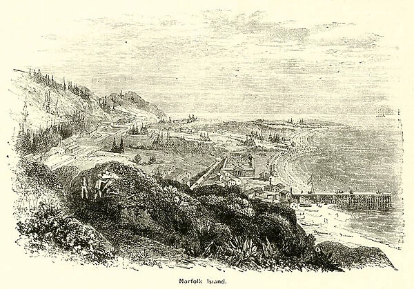 Norfolk Island (engraving)