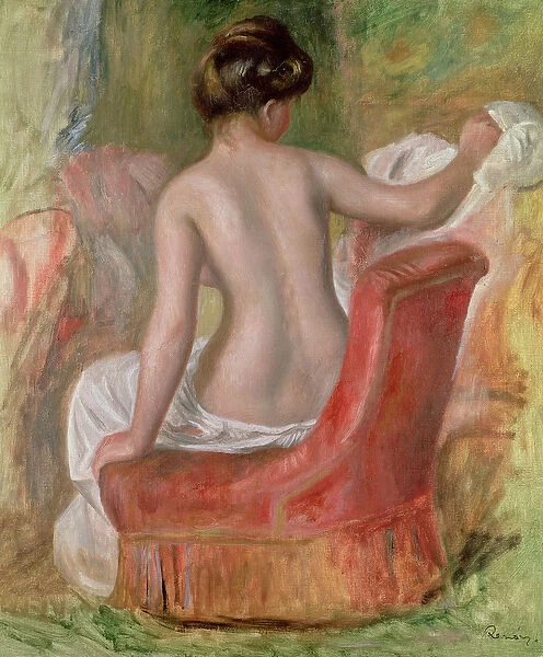 Nude in an Armchair, 1900 (oil on canvas)