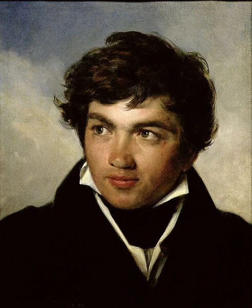 Portrait of Achille-Etna Michallon (1796-1822) c. 1818-19 (oil on canvas)