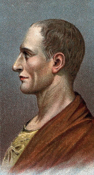 Portrait of Jules Cesar - Julius Caesar - From series 'Leaders of Men'