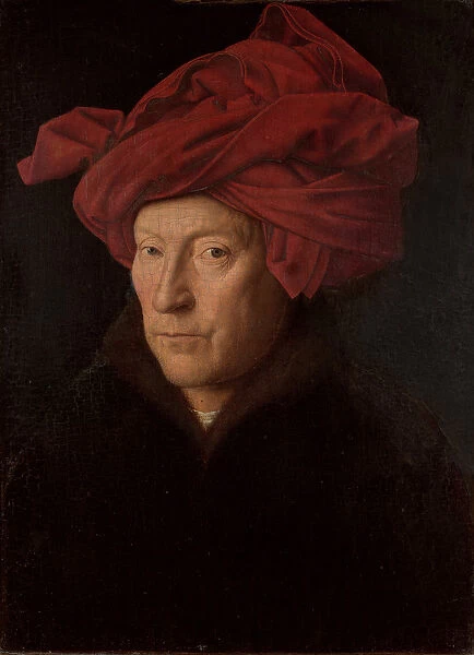 Portrait of a Man, 1433 (oil on oak)
