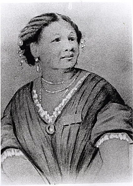 Portrait of Mary Seacole (1805-81) (b  /  w photo)
