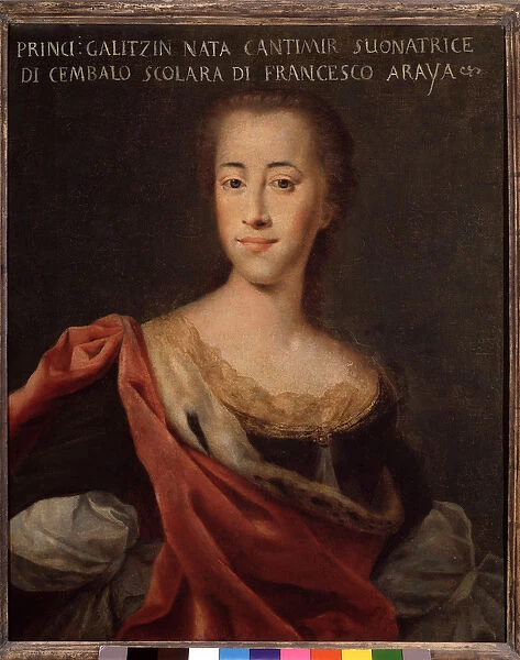 Portrait of Princess Galitzine (oil on canvas)
